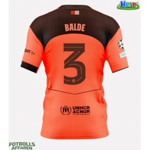 Barcelona Alejandro Balde #3 Tredje Tröja 2025-26 Kortärmad